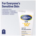 Cetaphil Sun Light High Protection Sunscreen Gel SPF 50+ Sensitive Skin - Image 4