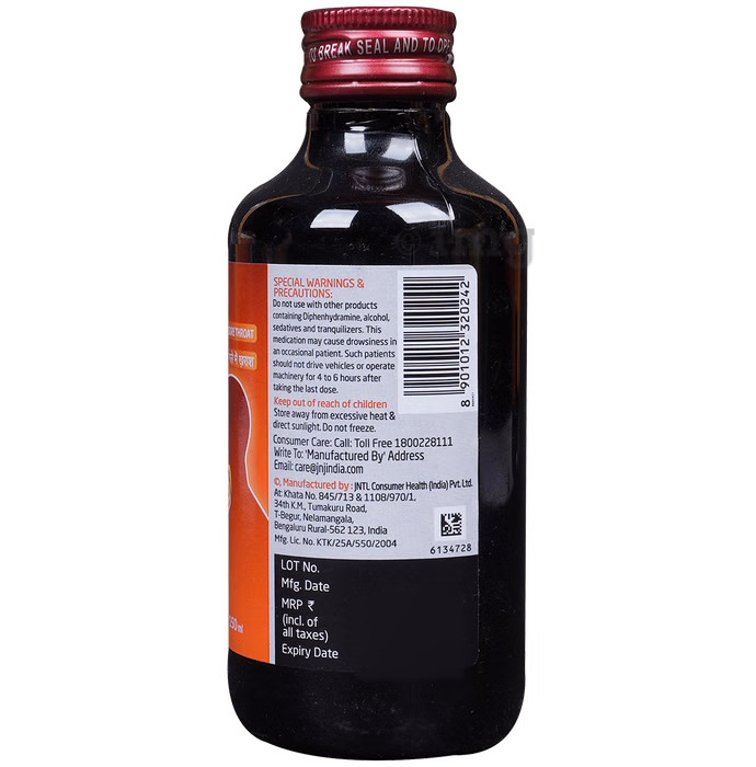 Benadryl Syrup 150 ml - Image 2
