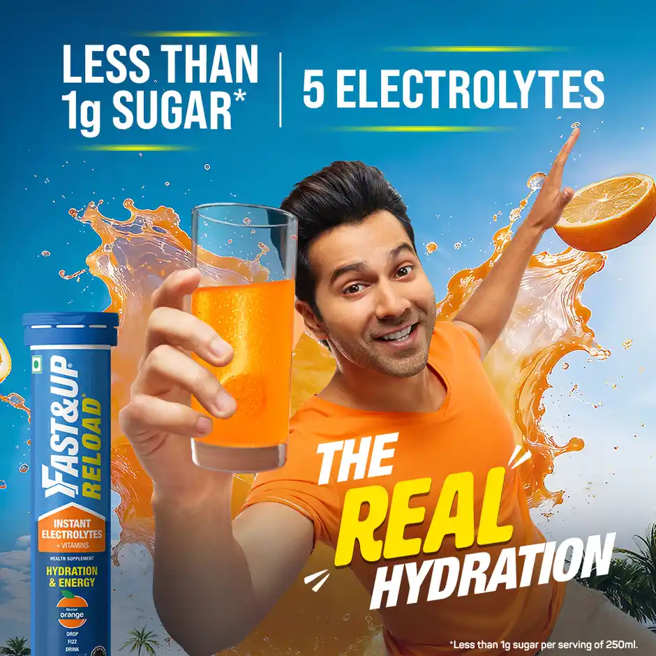 Fast&Up Reload Energy Drink Low Sugar Electrolyte 120g - Image 4